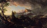 Thomas Cole The Savate State oil